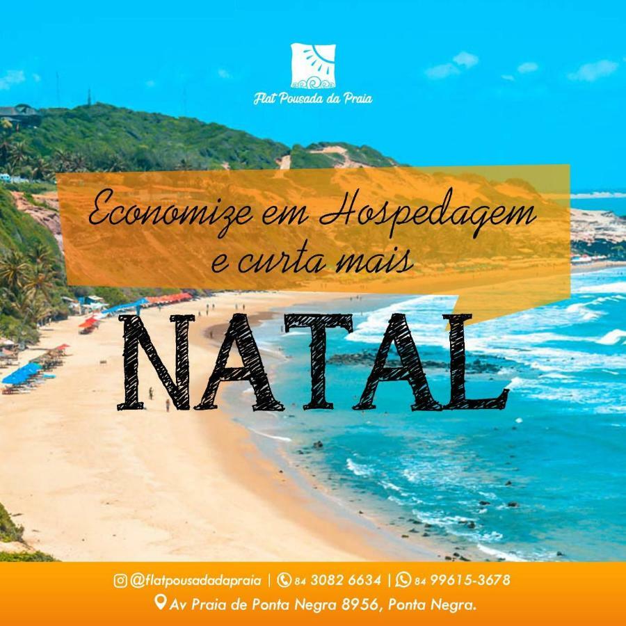 Flat Pousada Da Praia Natal Exterior foto